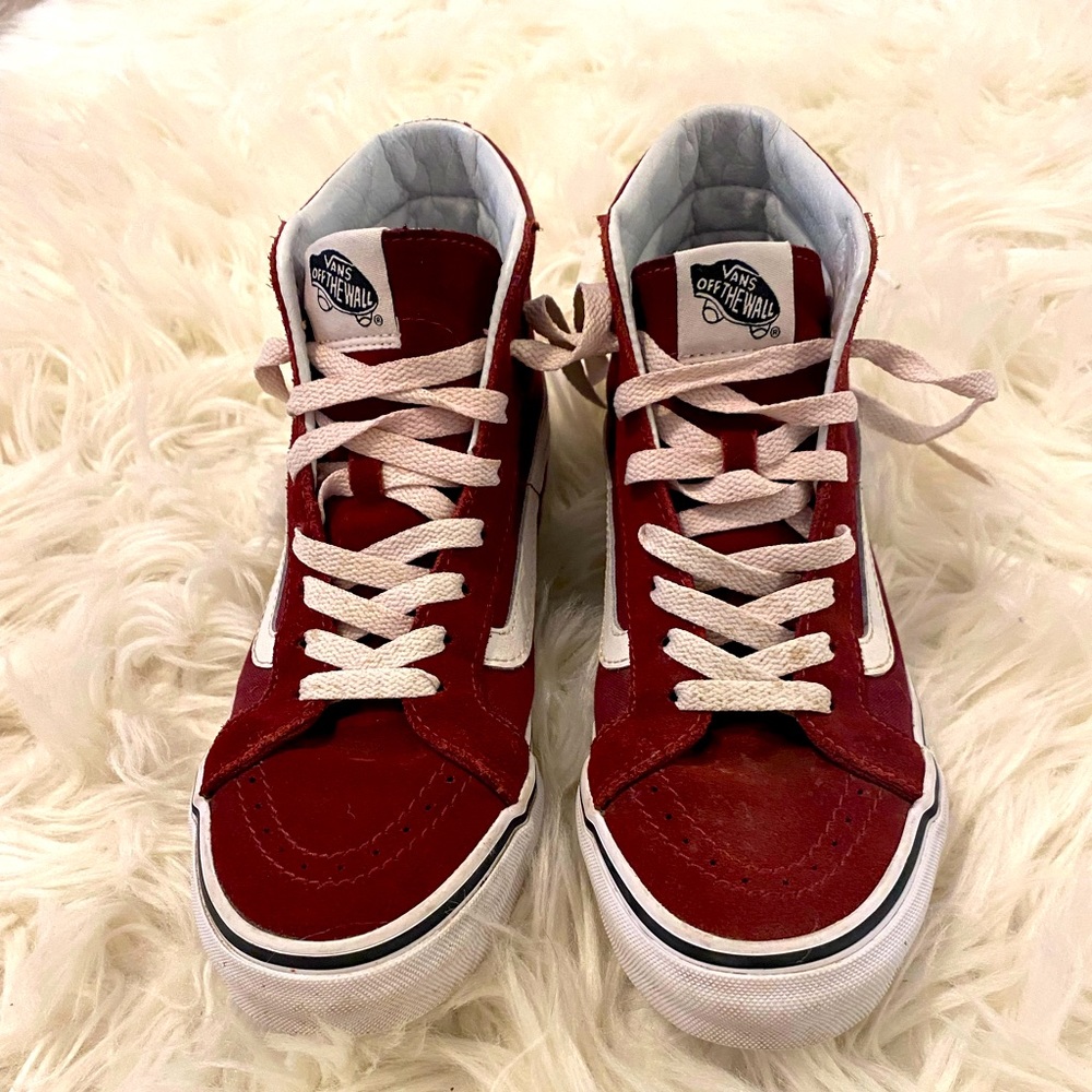 Vans high top shoe